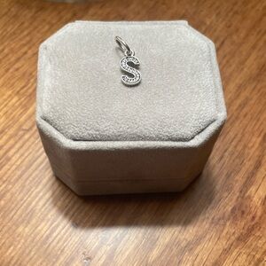 Pandora Sterling Silver Initial 'S' Charm